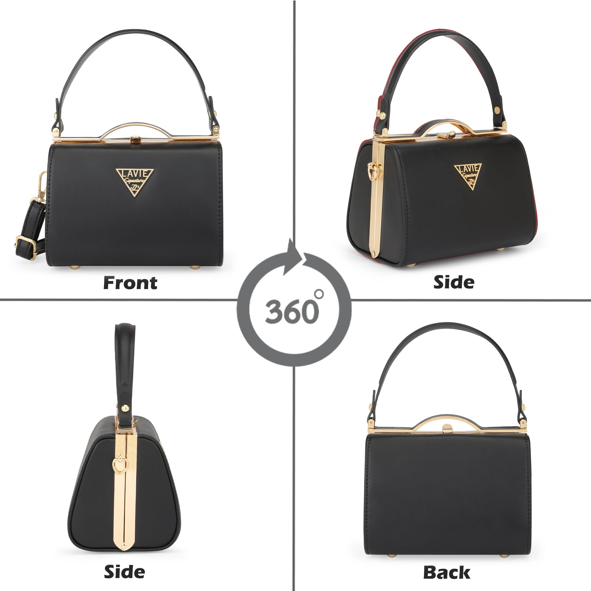 Lavie Signature Colorado Black Small Women's Frame Bag