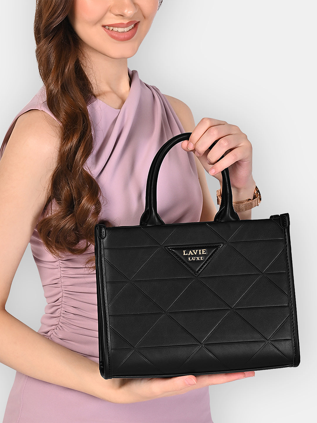 Mona25 Medium Box Satchel Bag