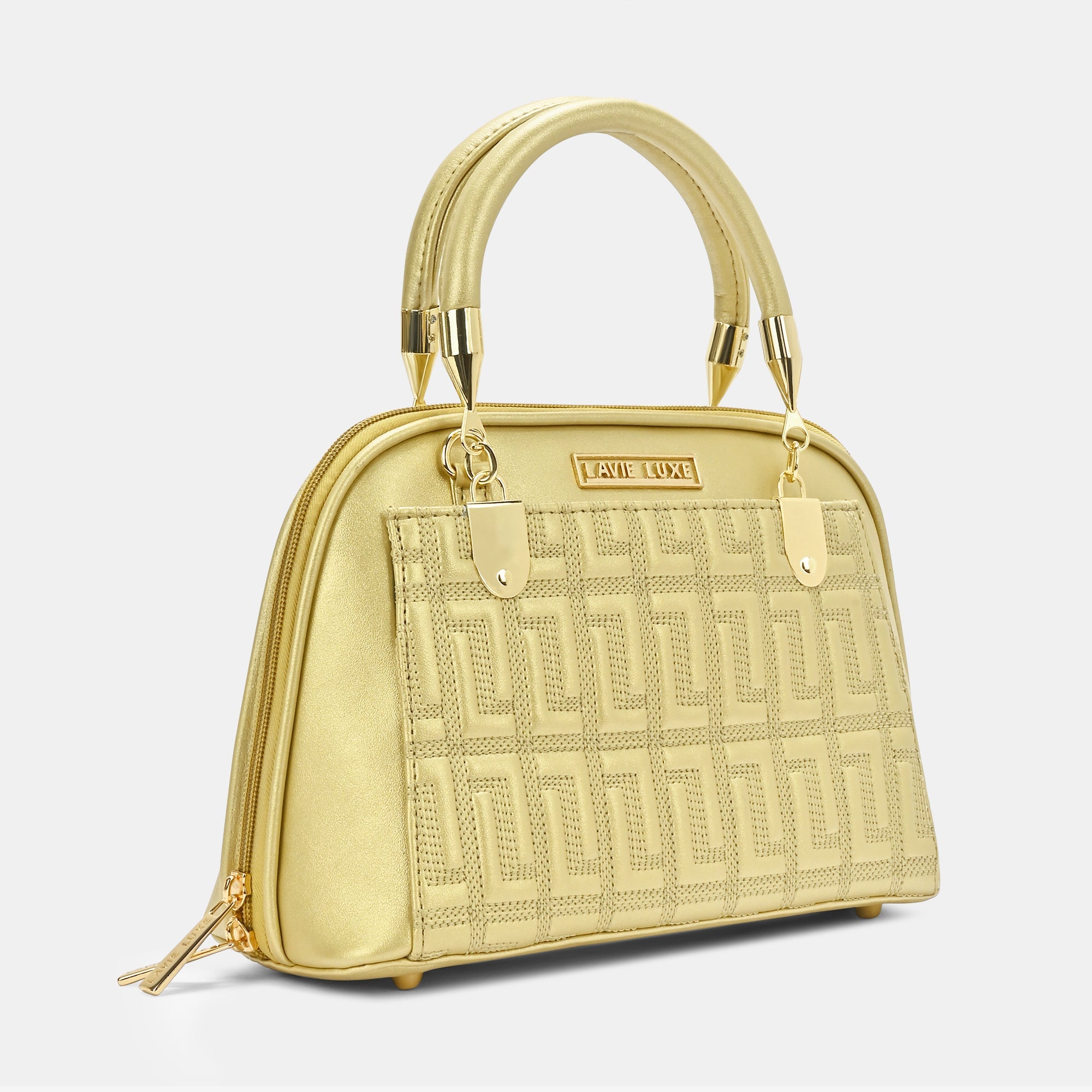 Plumas Dome Small Satchel Bag Handbag
