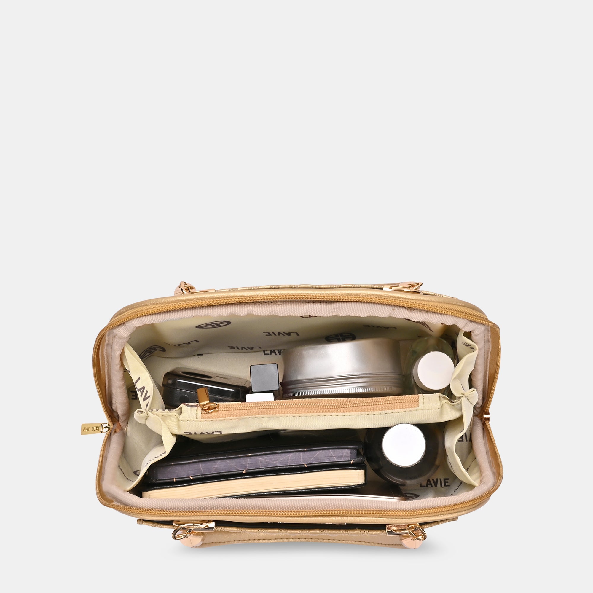Plumas Dome Small Satchel Bag Handbag