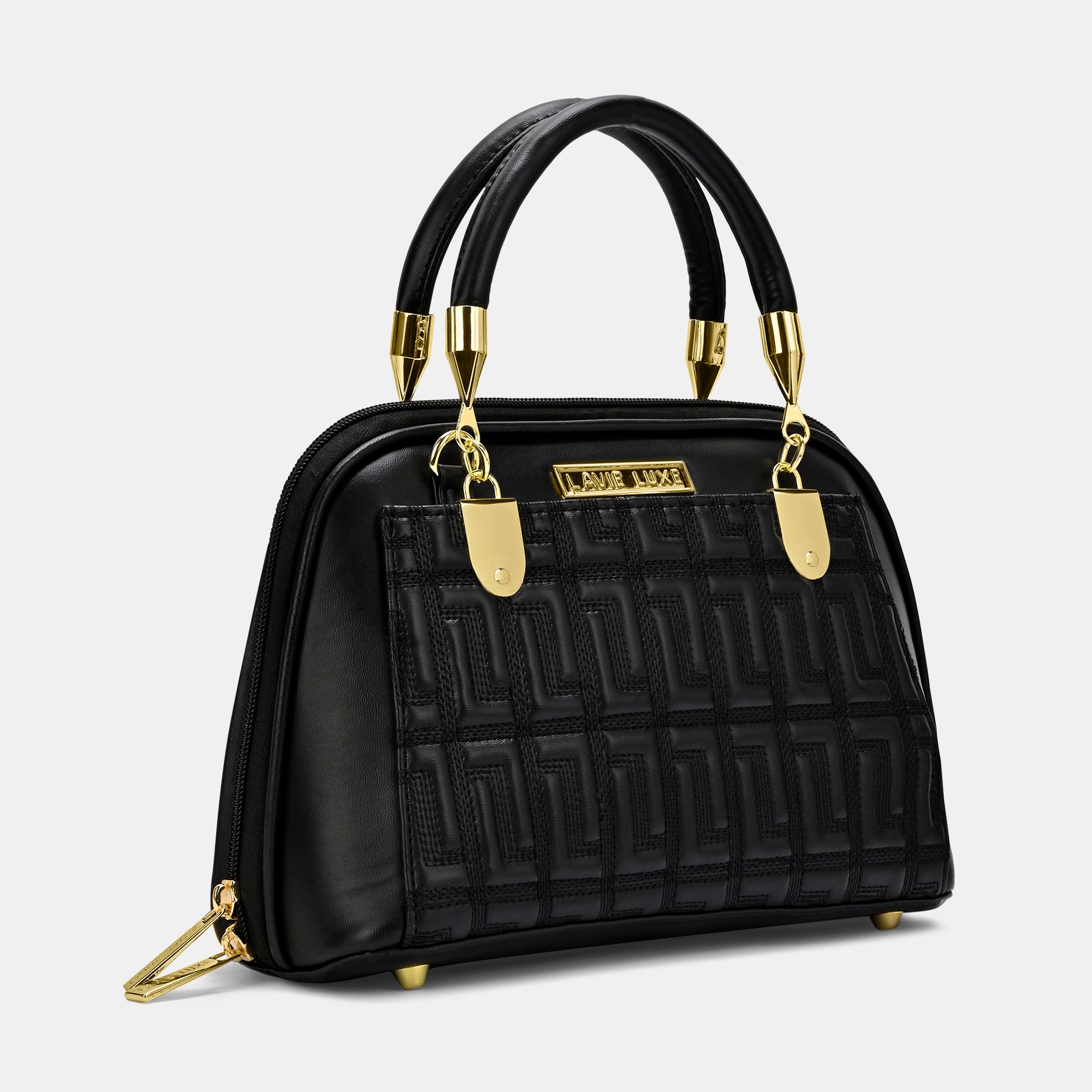 Plumas Dome Small Satchel Bag Handbag