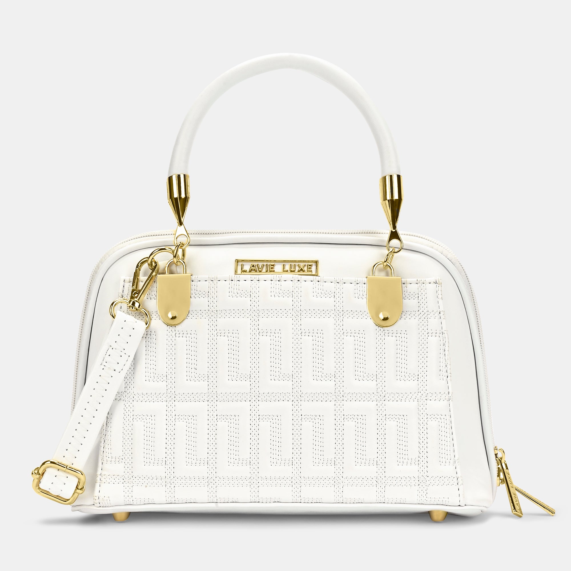 Plumas Dome Small Satchel Bag Handbag