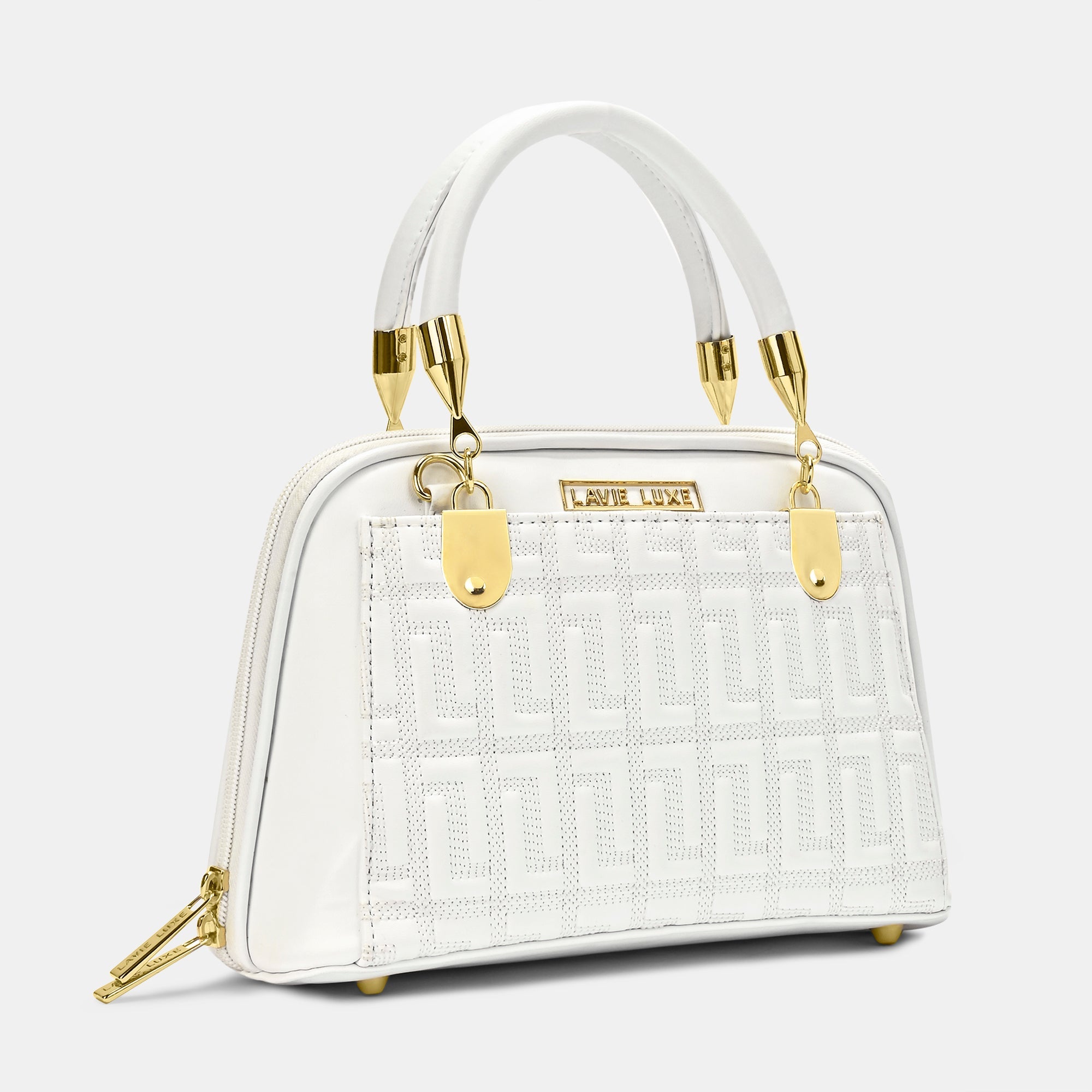Plumas Dome Small Satchel Bag Handbag