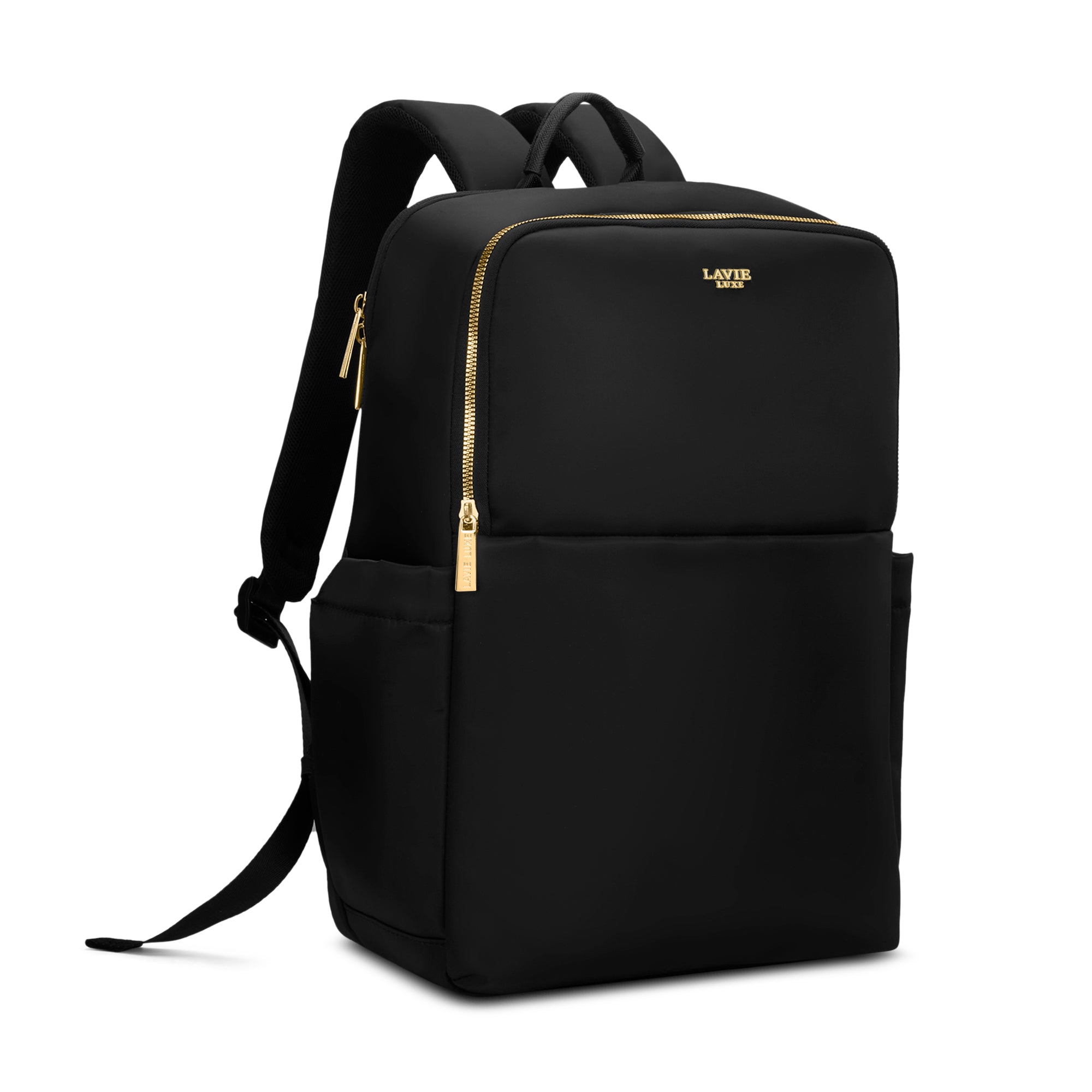 Zenia Laptop Backpack Black