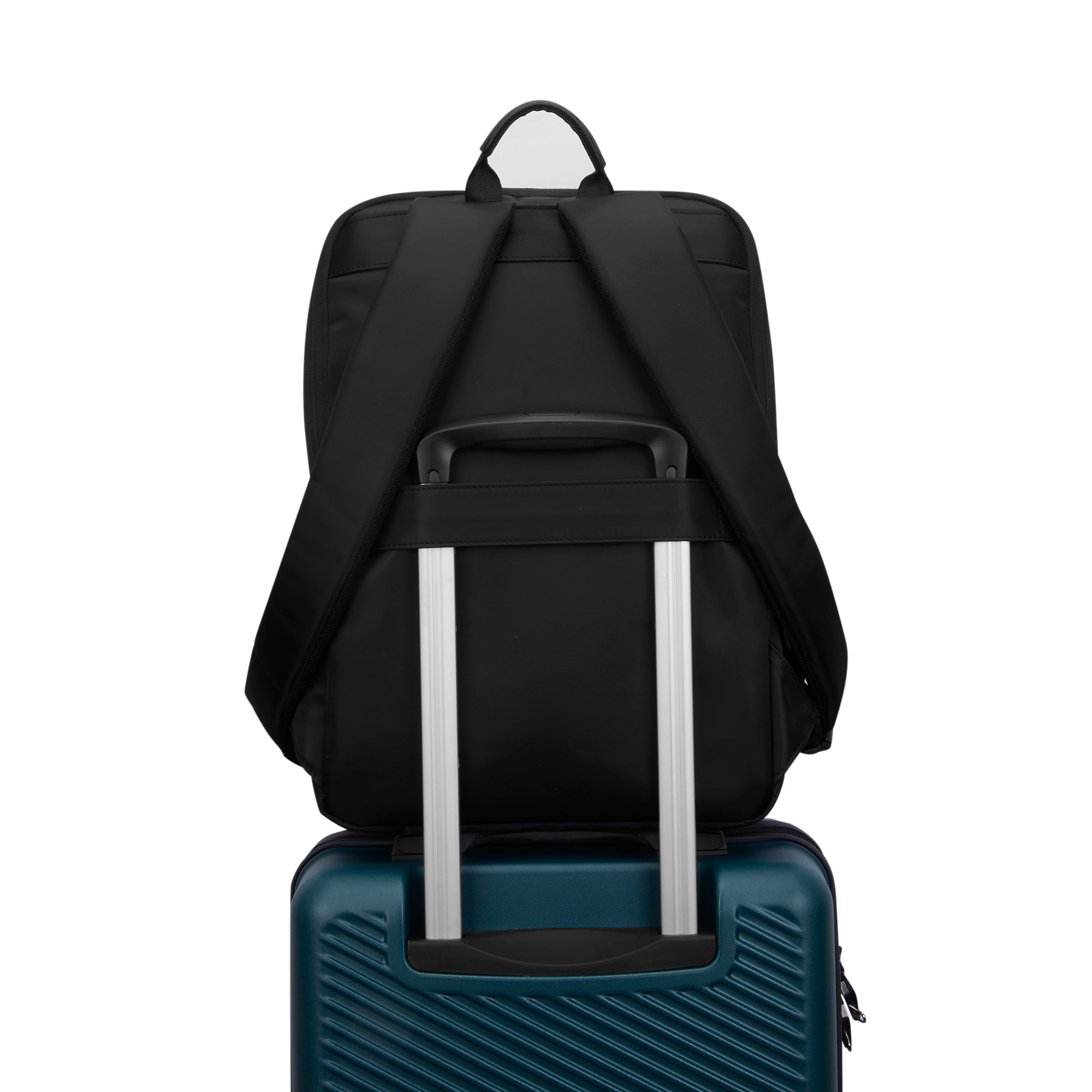 Zenia Laptop Backpack Black