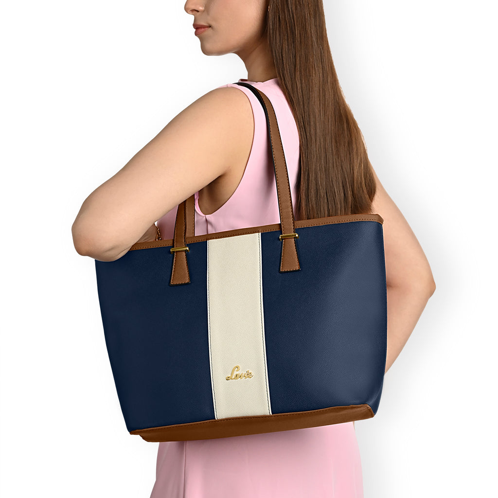 Avery Colourblock Large Tote Bag