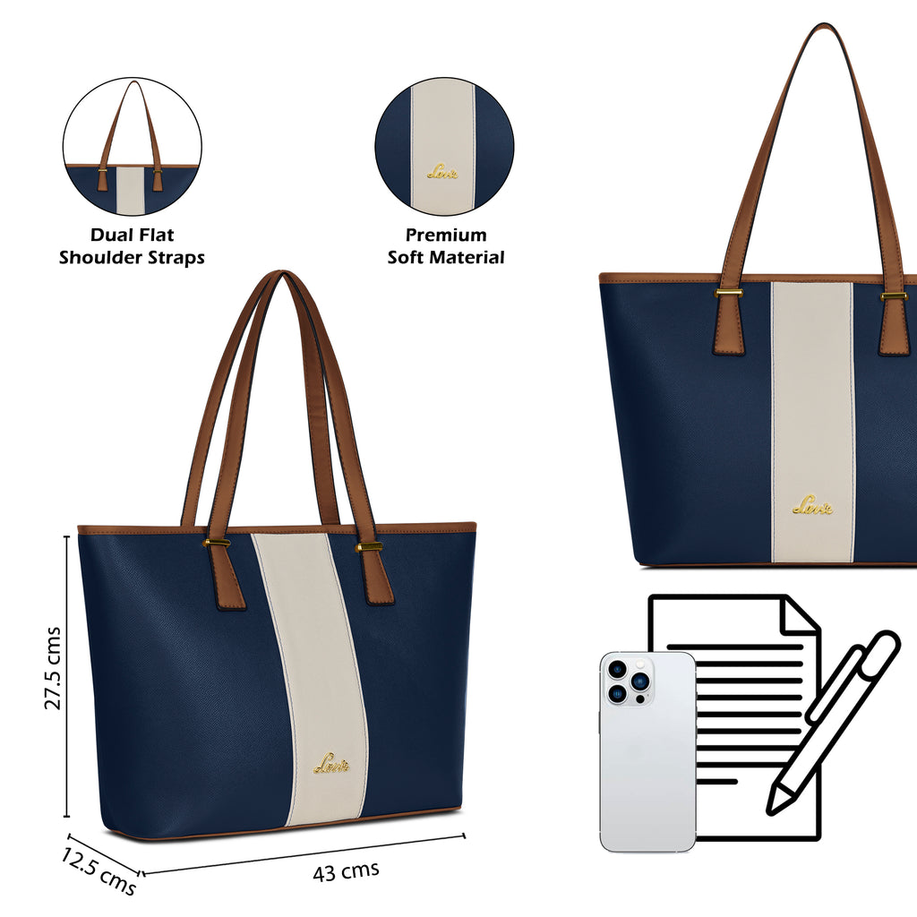 Avery Colourblock Large Tote Bag