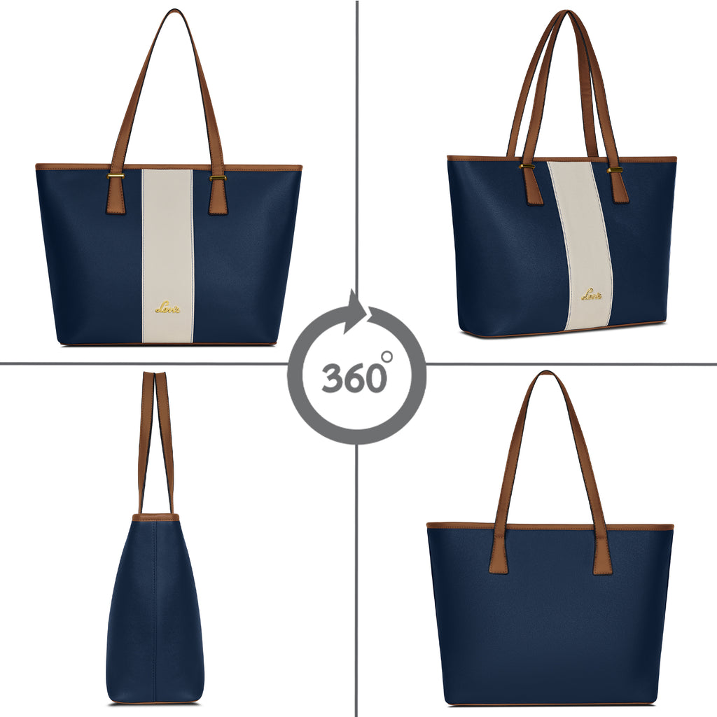 Avery Colourblock Large Tote Bag