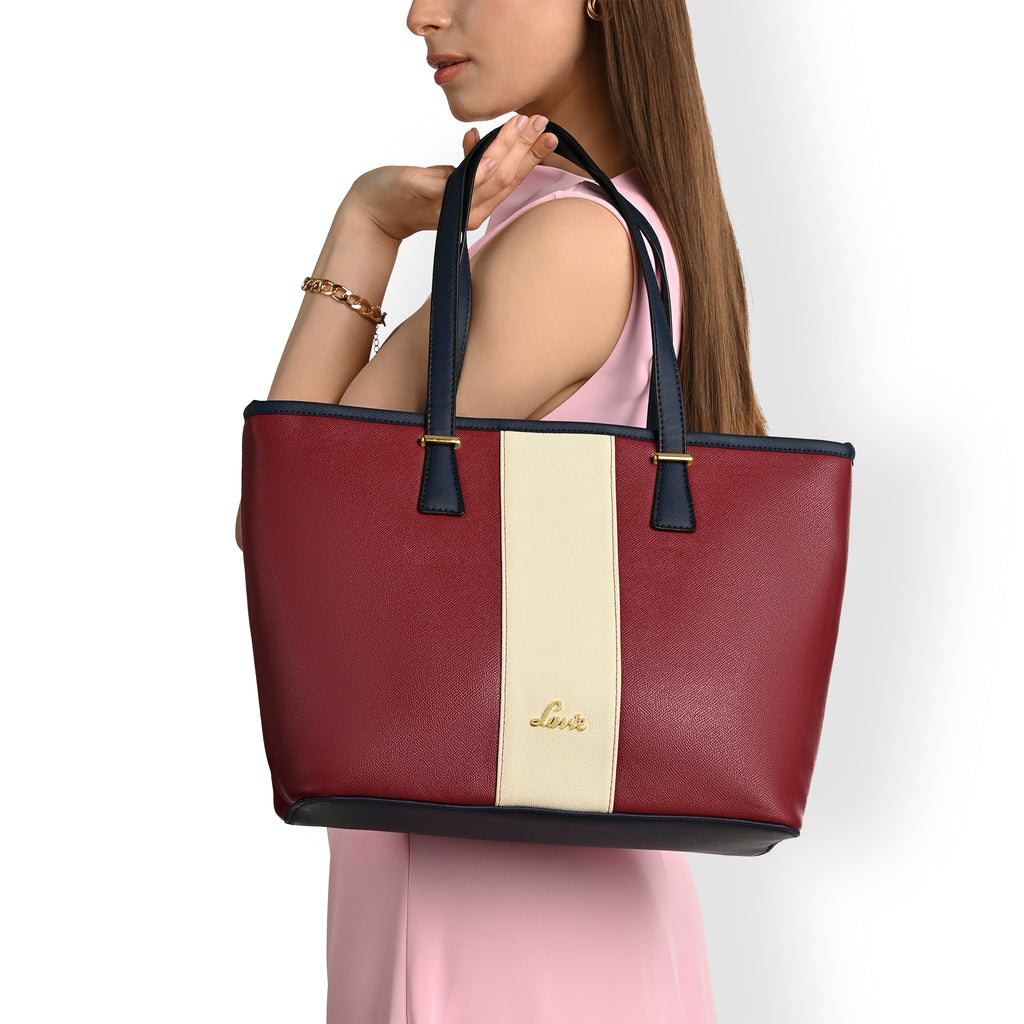 Avery Colourblock Large Tote Bag