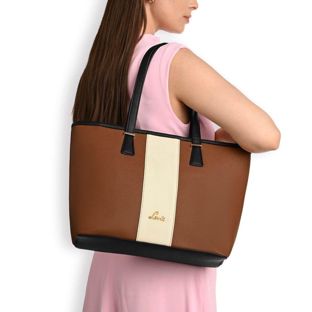 Avery Colourblock Large Tote Bag