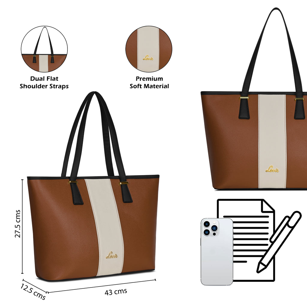 Avery Colourblock Large Tote Bag