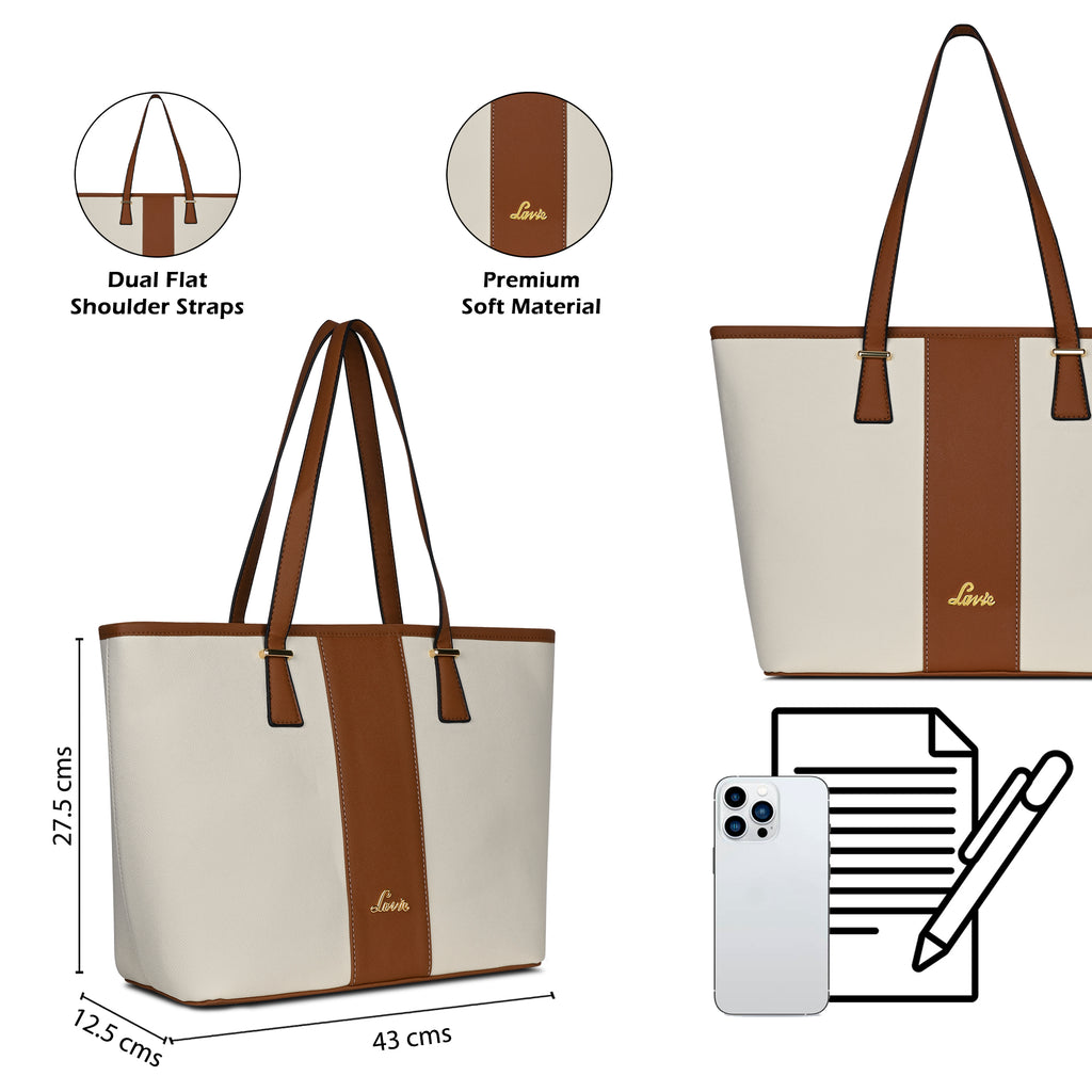 Avery Colourblock Large Tote Bag