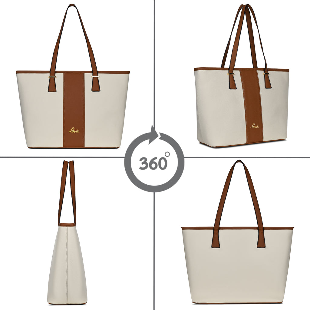 Avery Colourblock Large Tote Bag