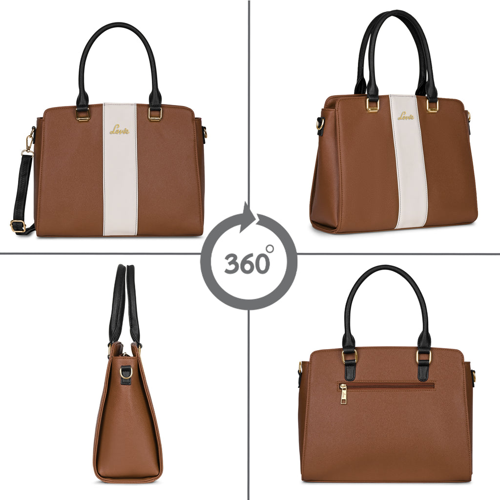 Willow Colourblock Medium Satchel Bag