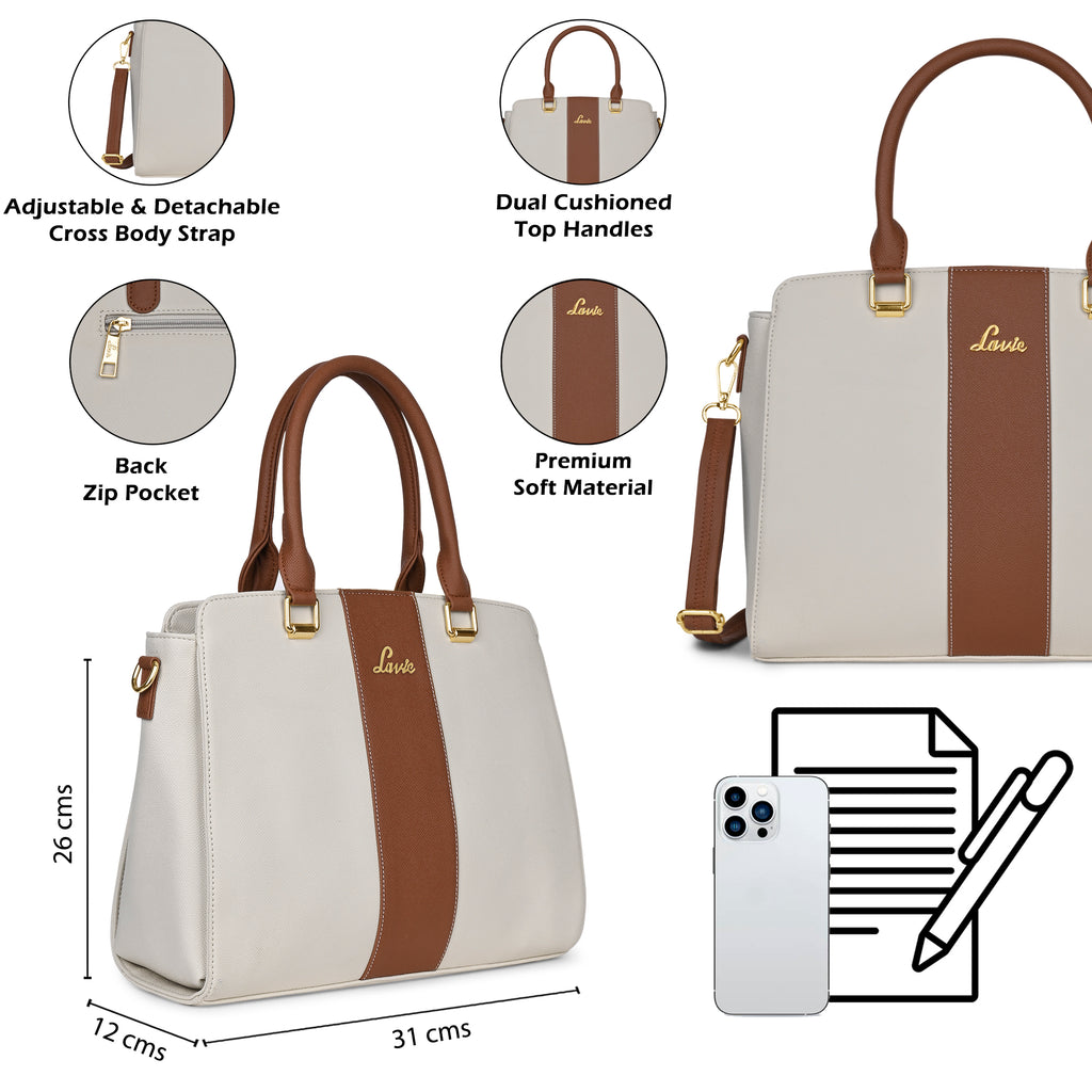 Willow Colourblock Medium Satchel Bag