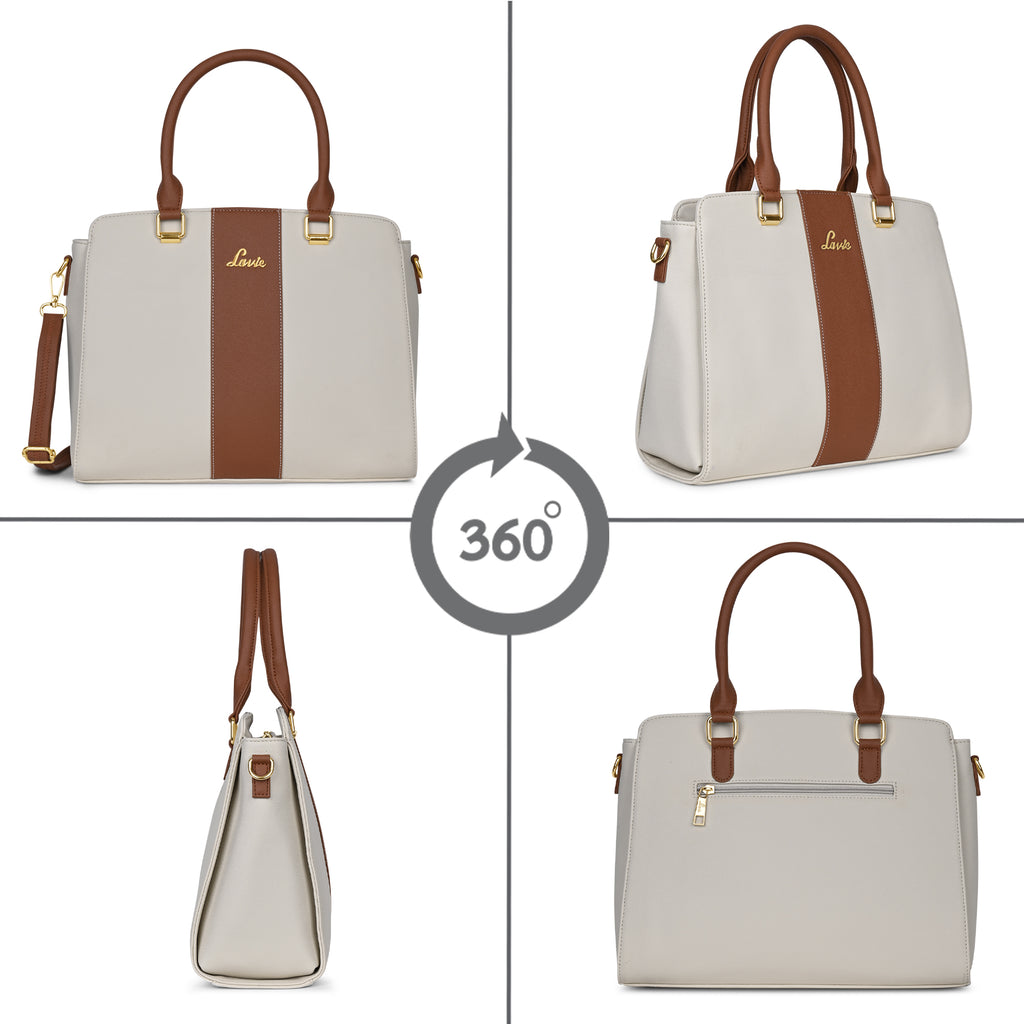 Willow Colourblock Medium Satchel Bag