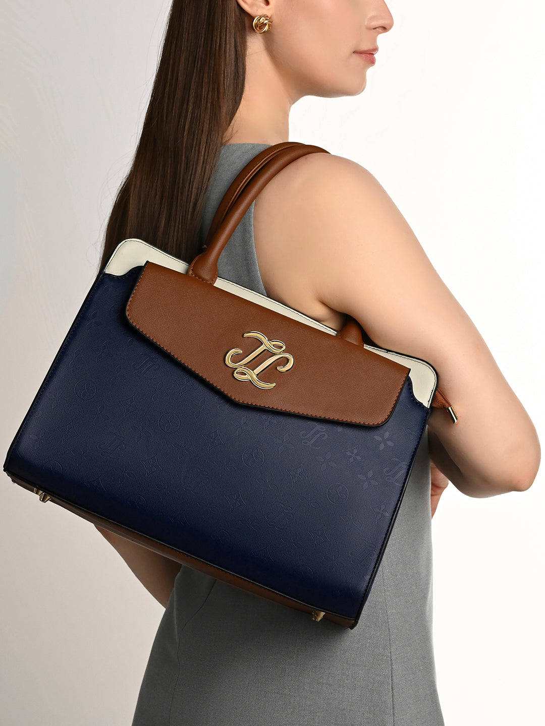 Washington Colourblock Medium Satchel Bag