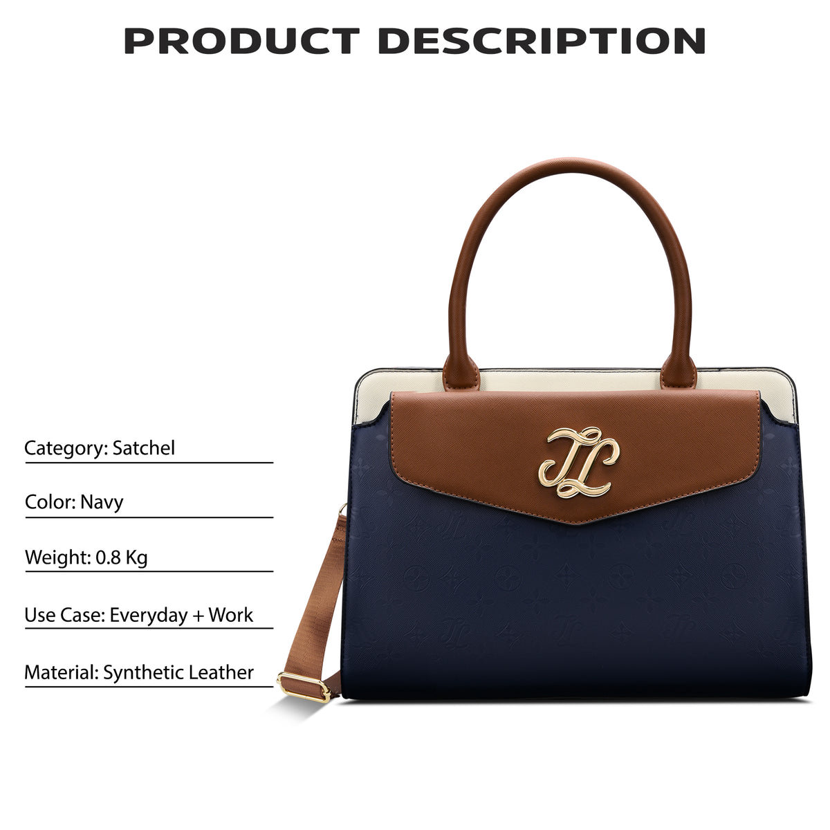 Washington Colourblock Medium Satchel Bag