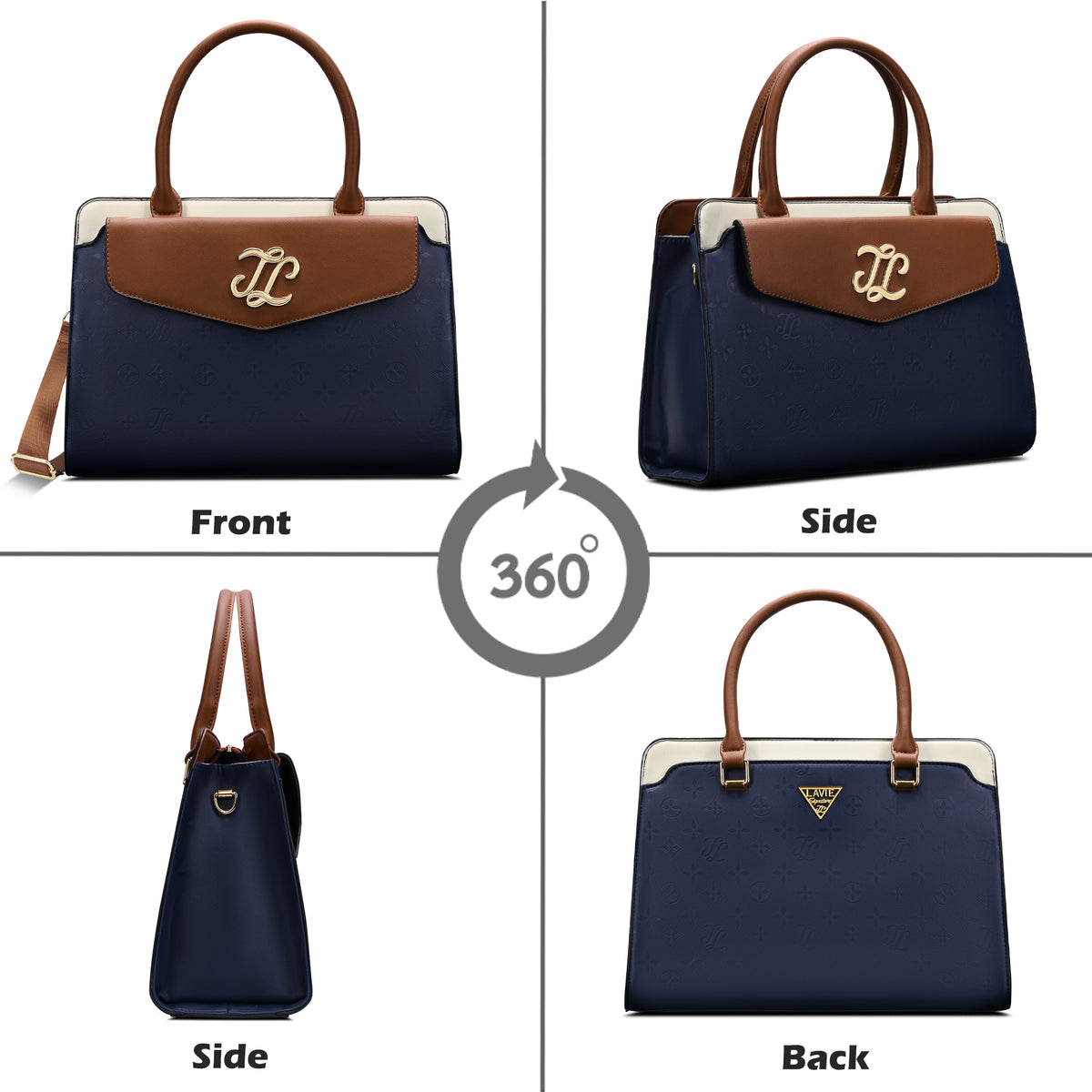 Washington Colourblock Medium Satchel Bag