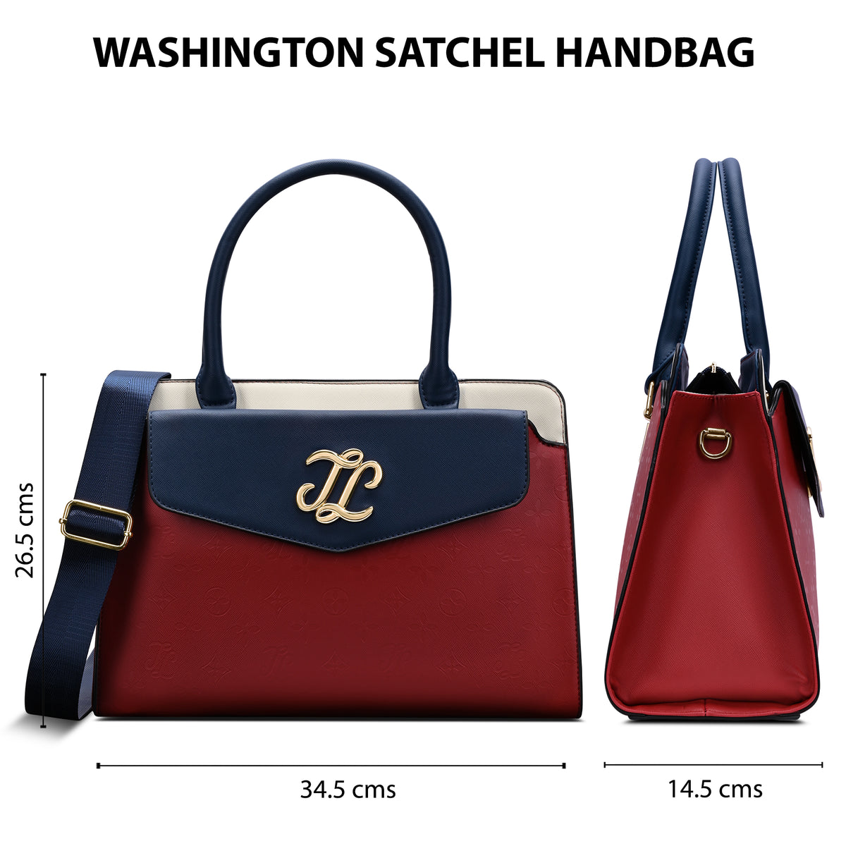 Washington Colourblock Medium Satchel Bag