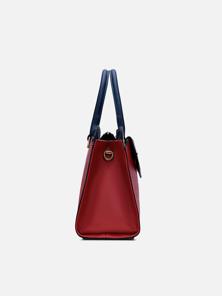 Washington Colourblock Medium Satchel Bag