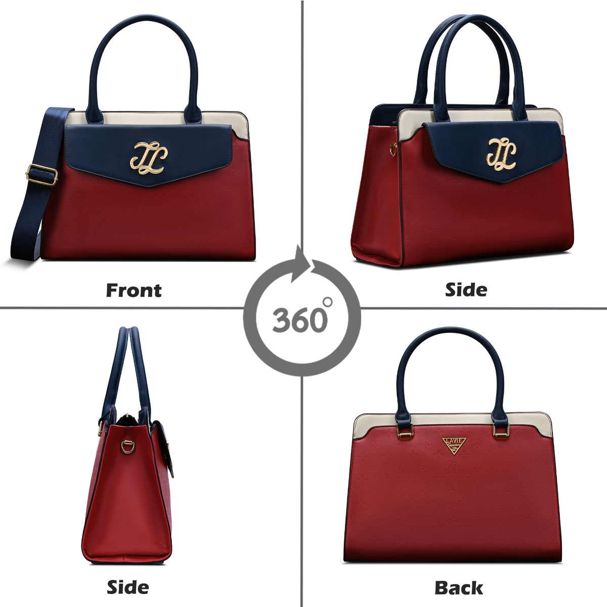 Washington Colourblock Medium Satchel Bag