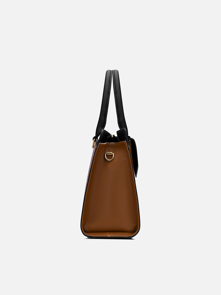 Washington Colourblock Medium Satchel Bag