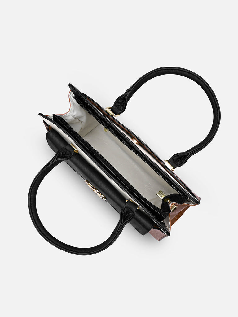 Washington Colourblock Medium Satchel Bag