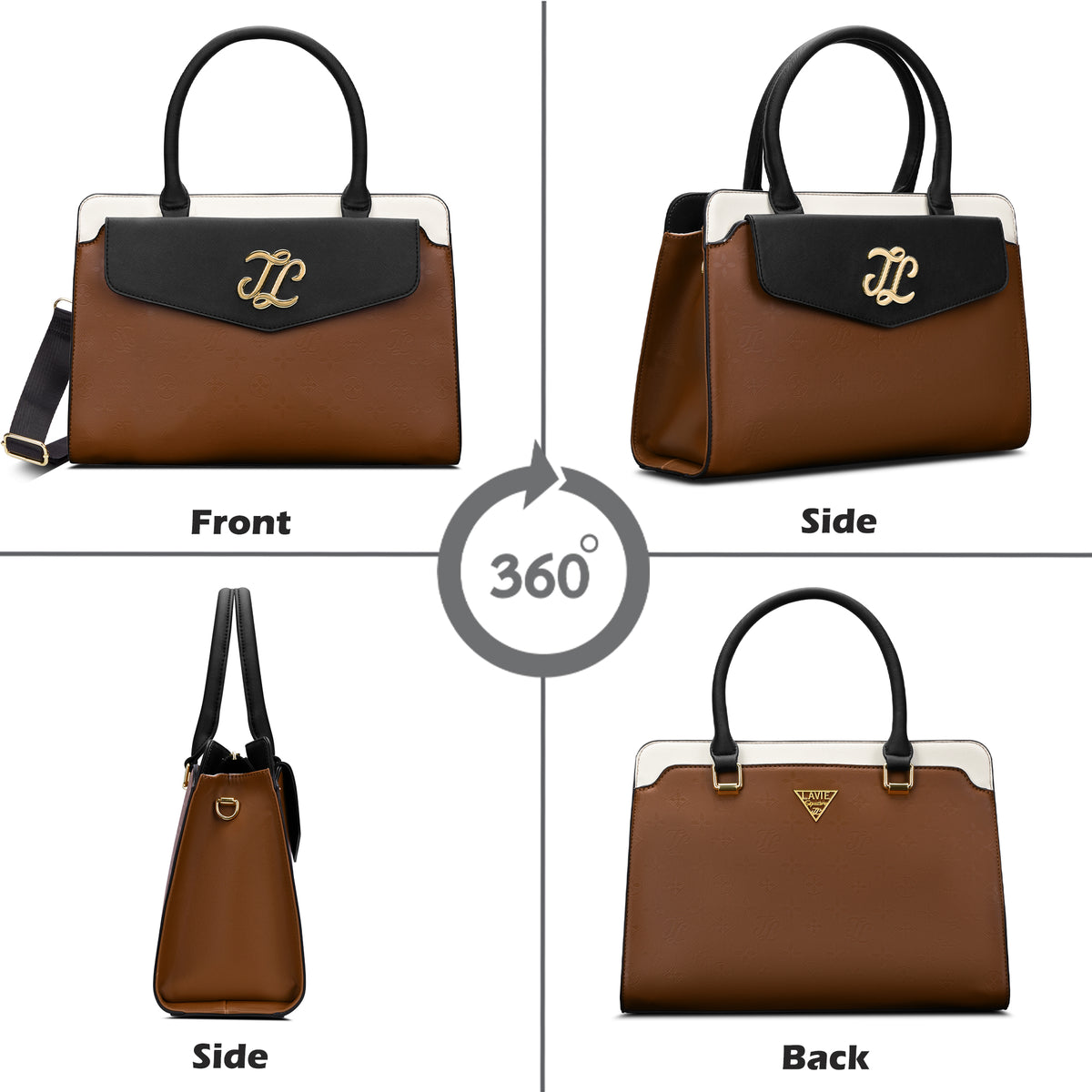 Washington Colourblock Medium Satchel Bag