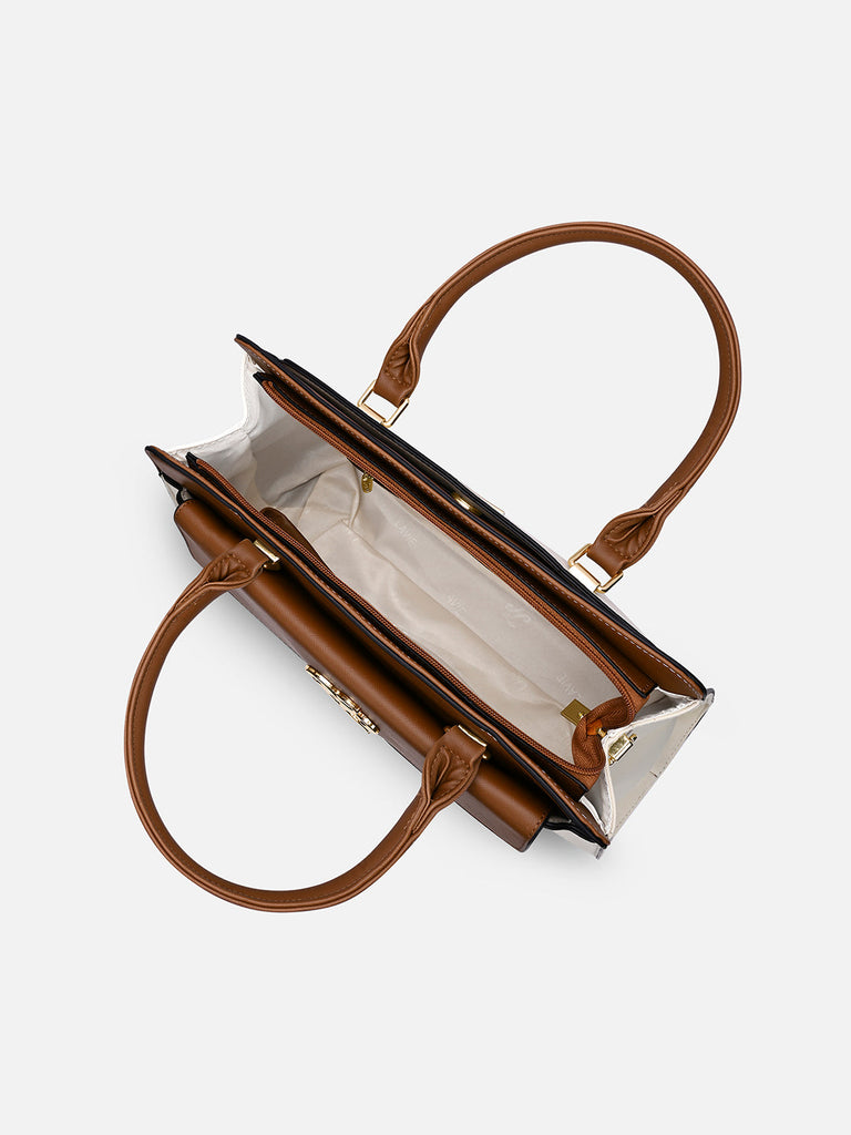 Washington Colourblock Medium Satchel Bag