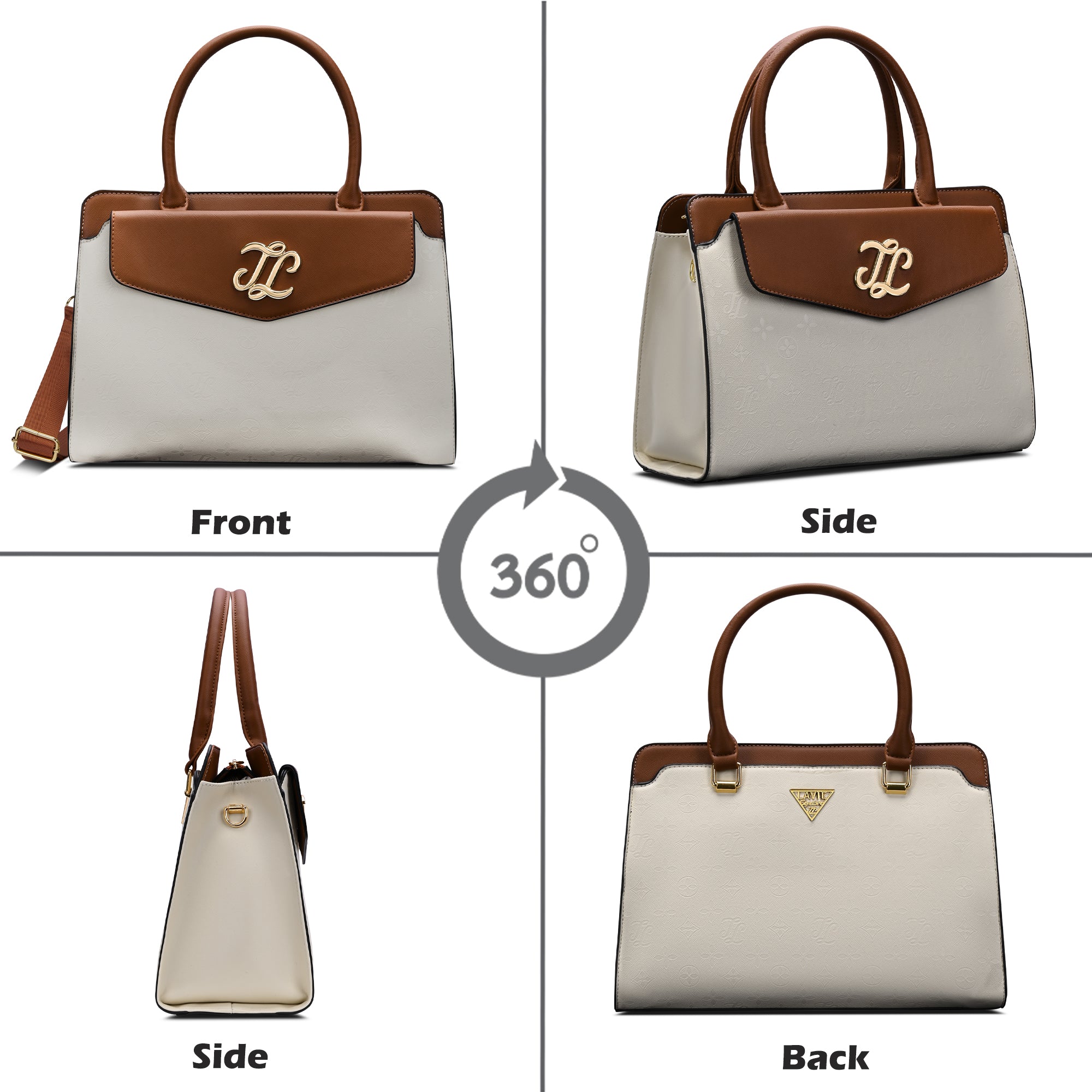 Washington Colourblock Medium Satchel Bag