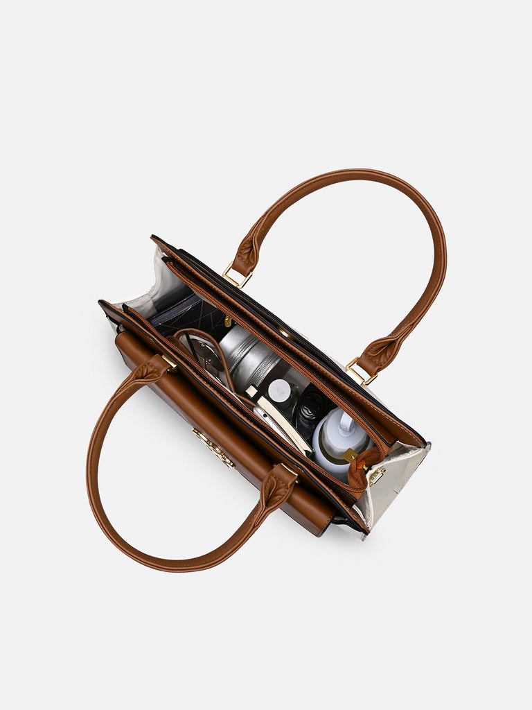 Washington Colourblock Medium Satchel Bag