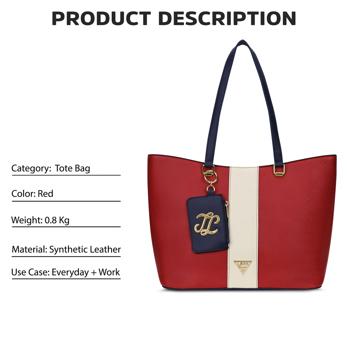 Edison Colourblock Large Tote Bag Bag