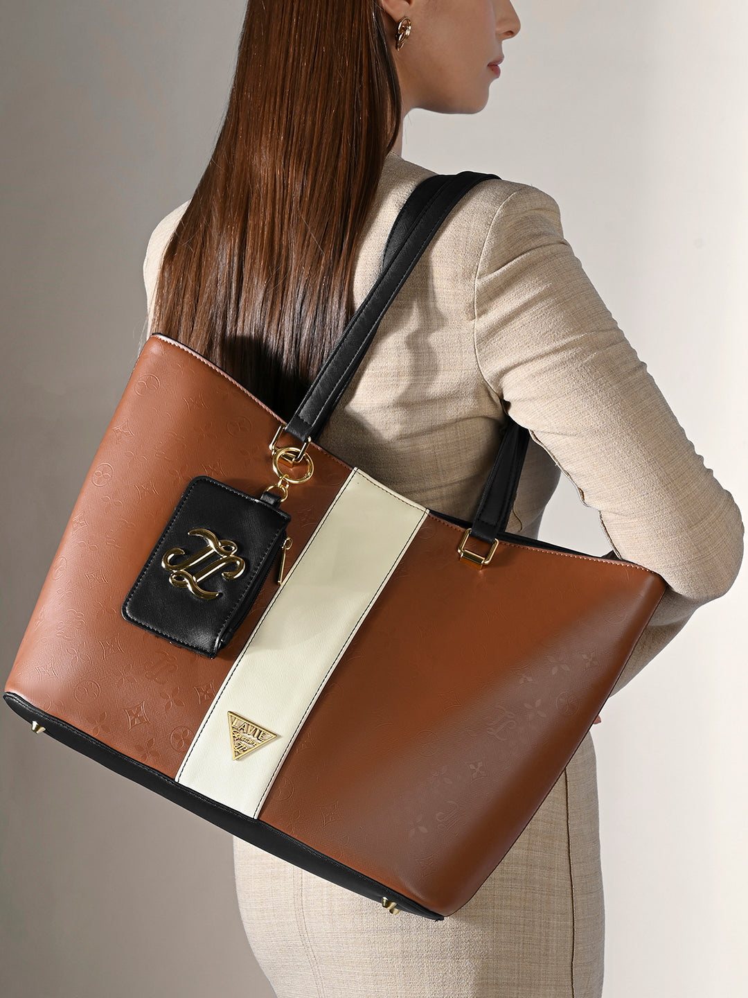 Edison Colourblock Large Tote Bag Bag