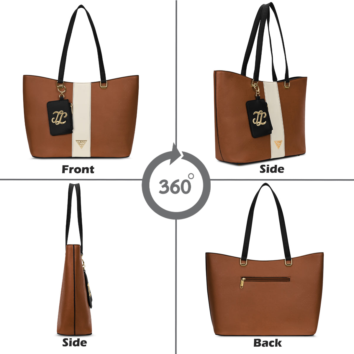 Edison Colourblock Large Tote Bag Bag