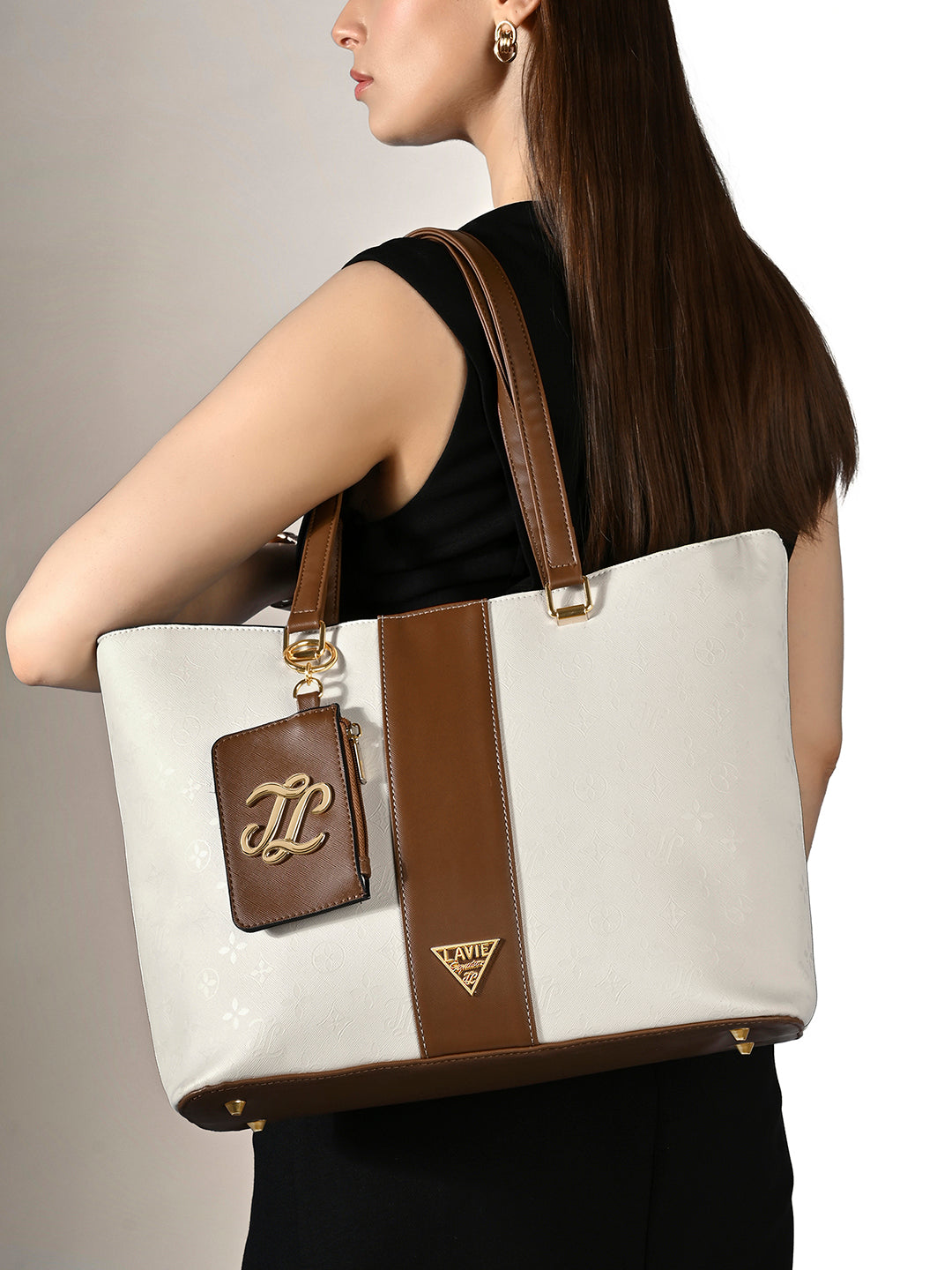Edison Colourblock Large Tote Bag Bag
