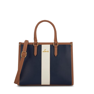 Elissa Colourblock Large Satchel Bag