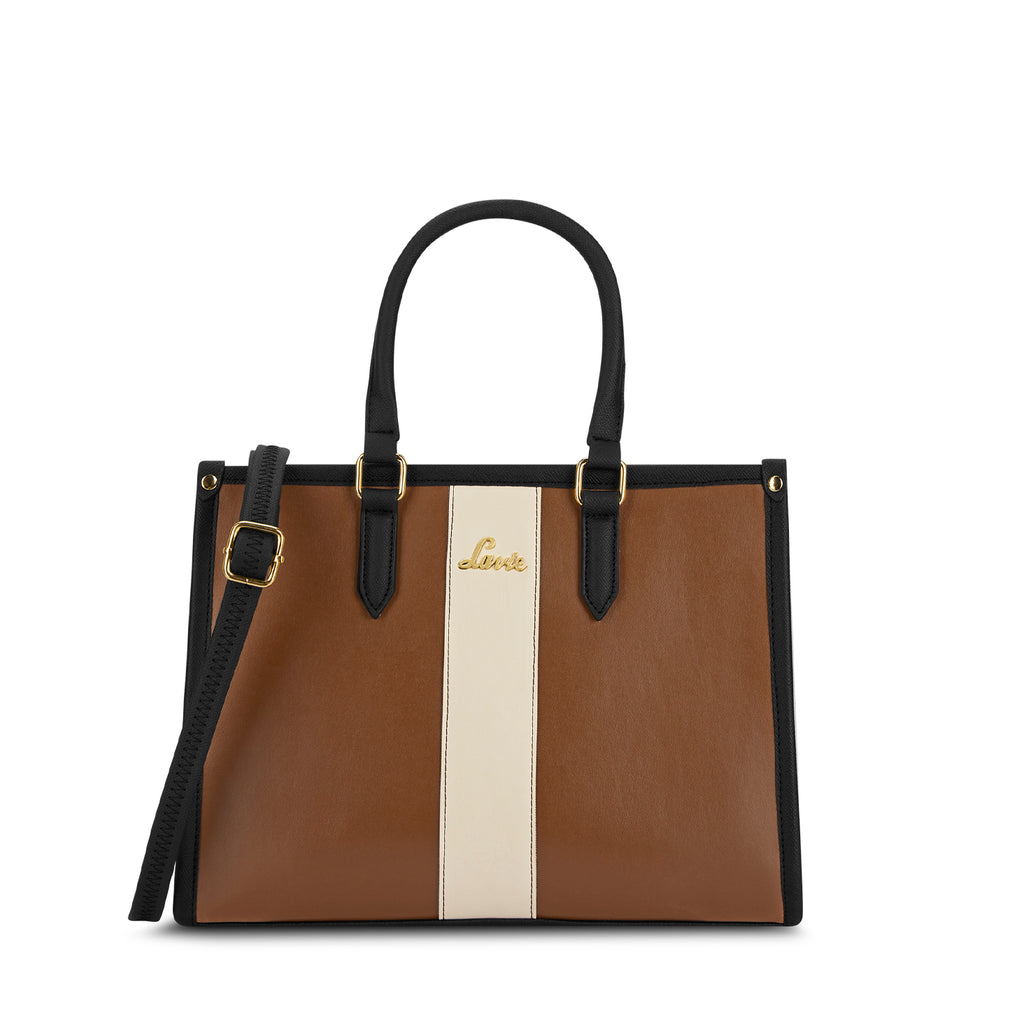 Elissa Colourblock Large Satchel Bag