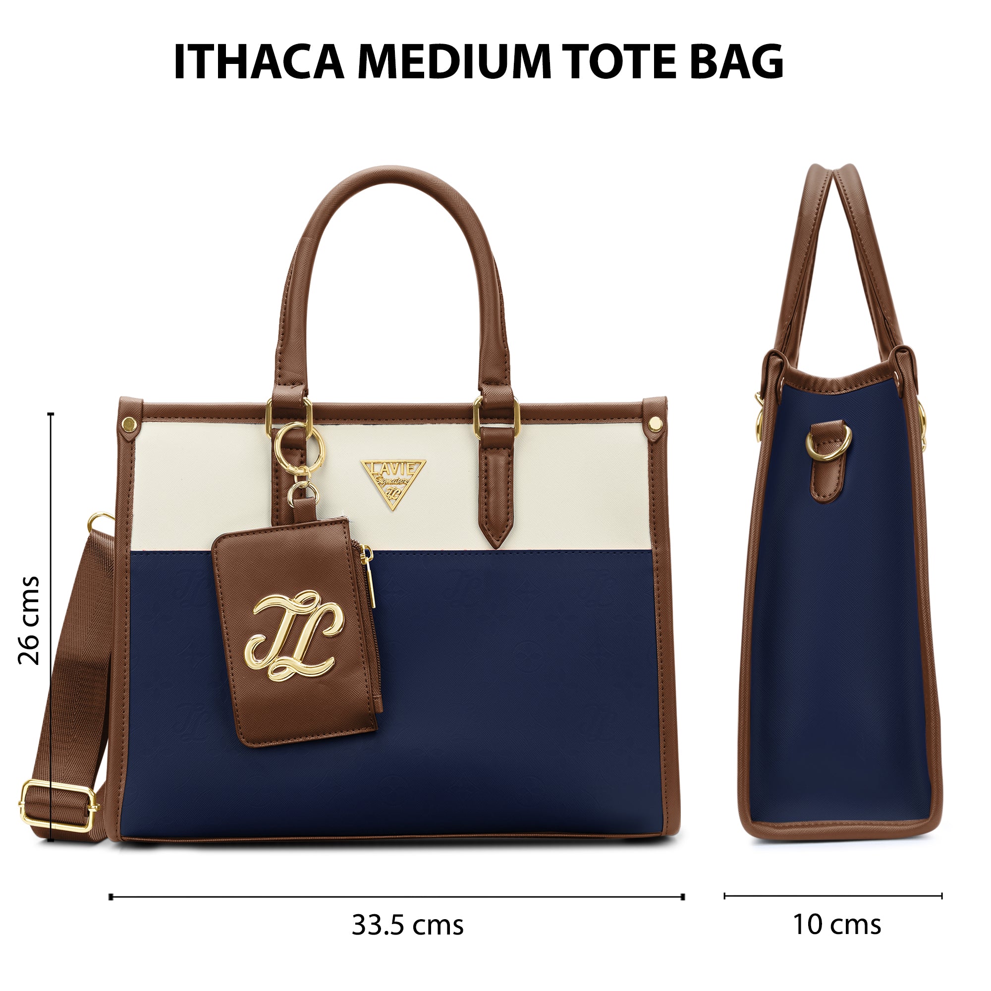 Ithaca Colourblock Medium Tote Bag
