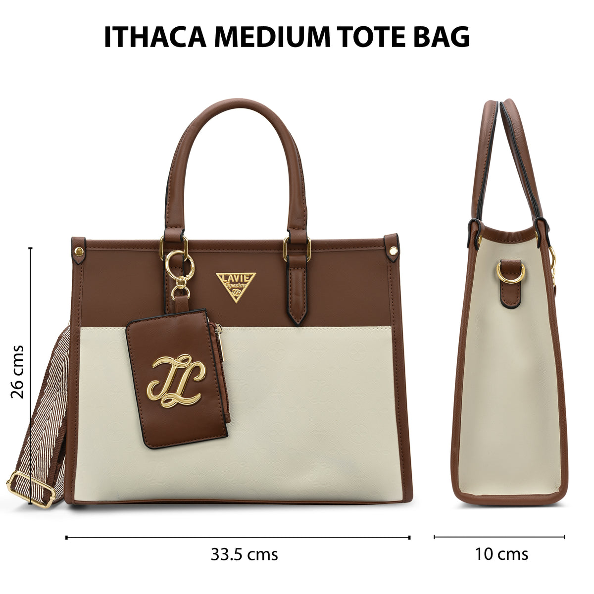 Ithaca Colourblock Medium Tote Bag