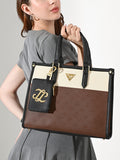Ithaca Colourblock Medium Tote Bag