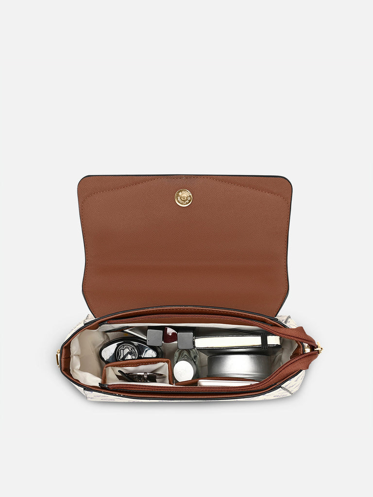 Mono Jackson Flap Large Satchel Bag