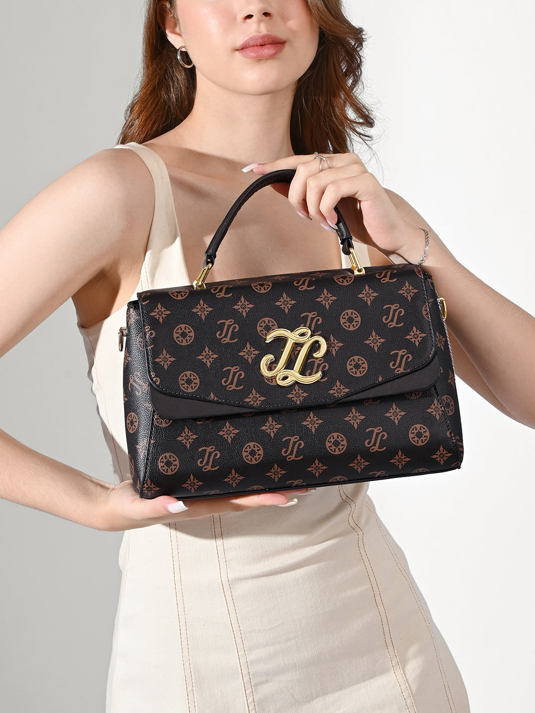 Mono Jackson Flap Large Satchel Bag