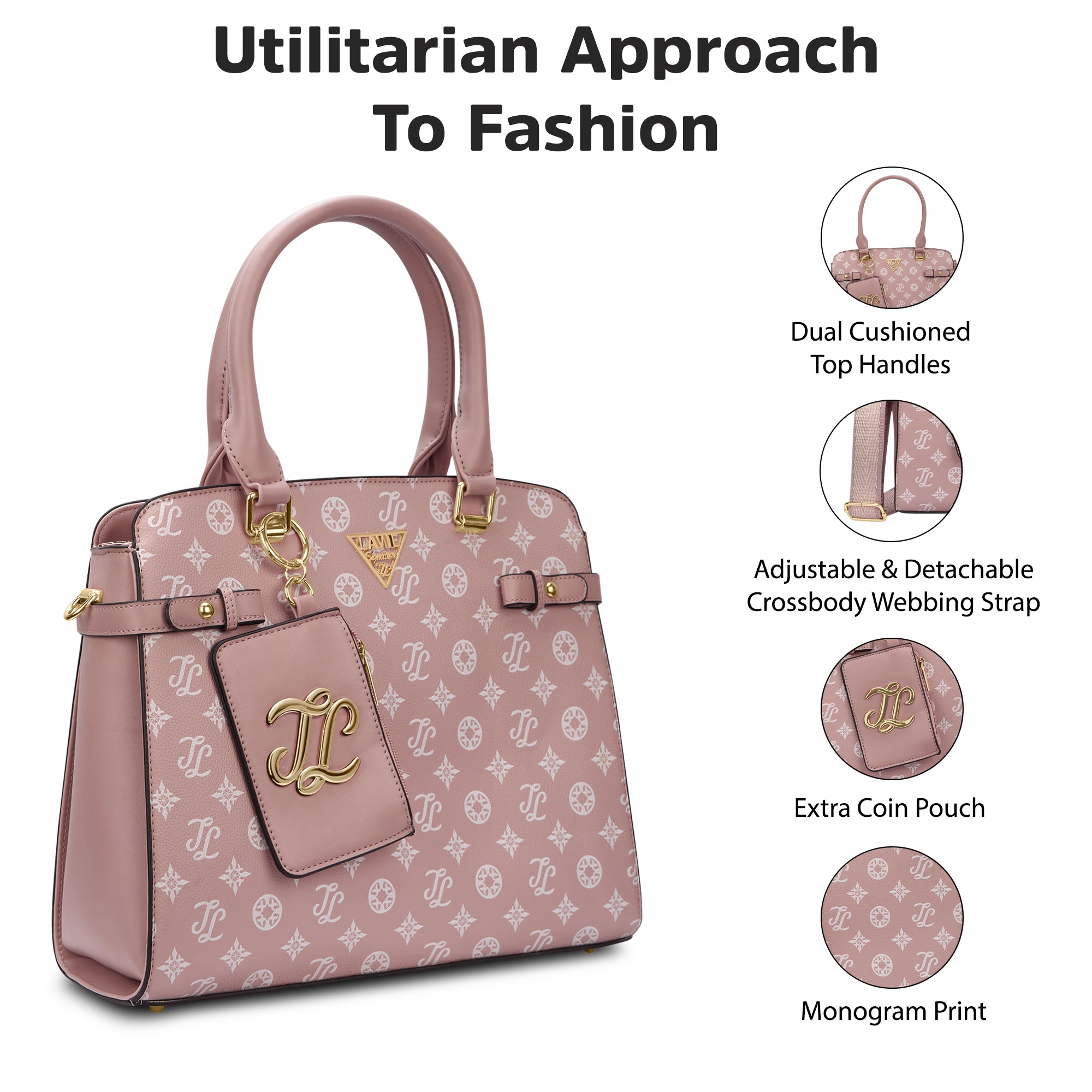Mono Napa Medium Satchel Bag