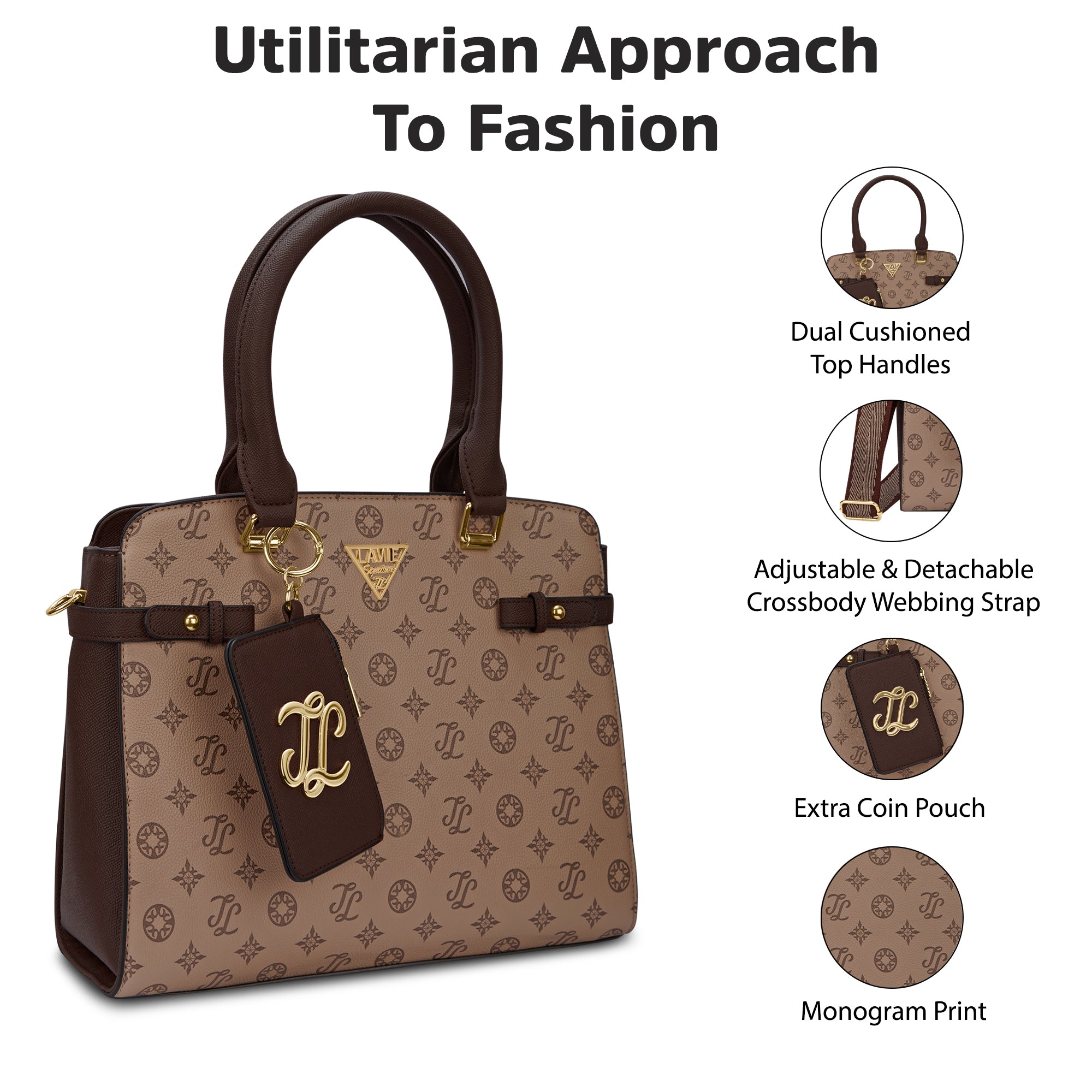 Mono Napa Medium Satchel Bag