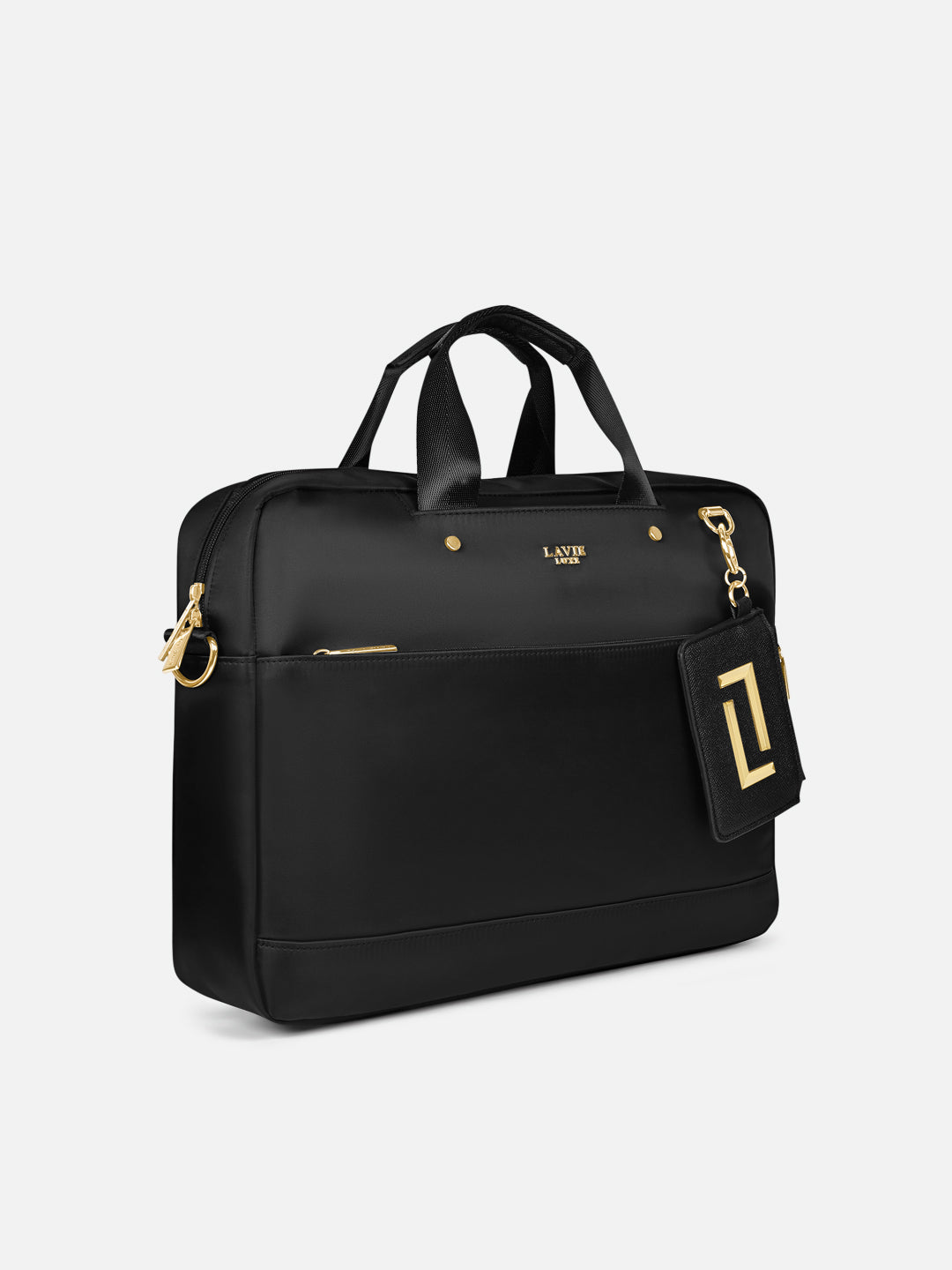 Brewcaff 1 Compartment Large Laptop Bag Black