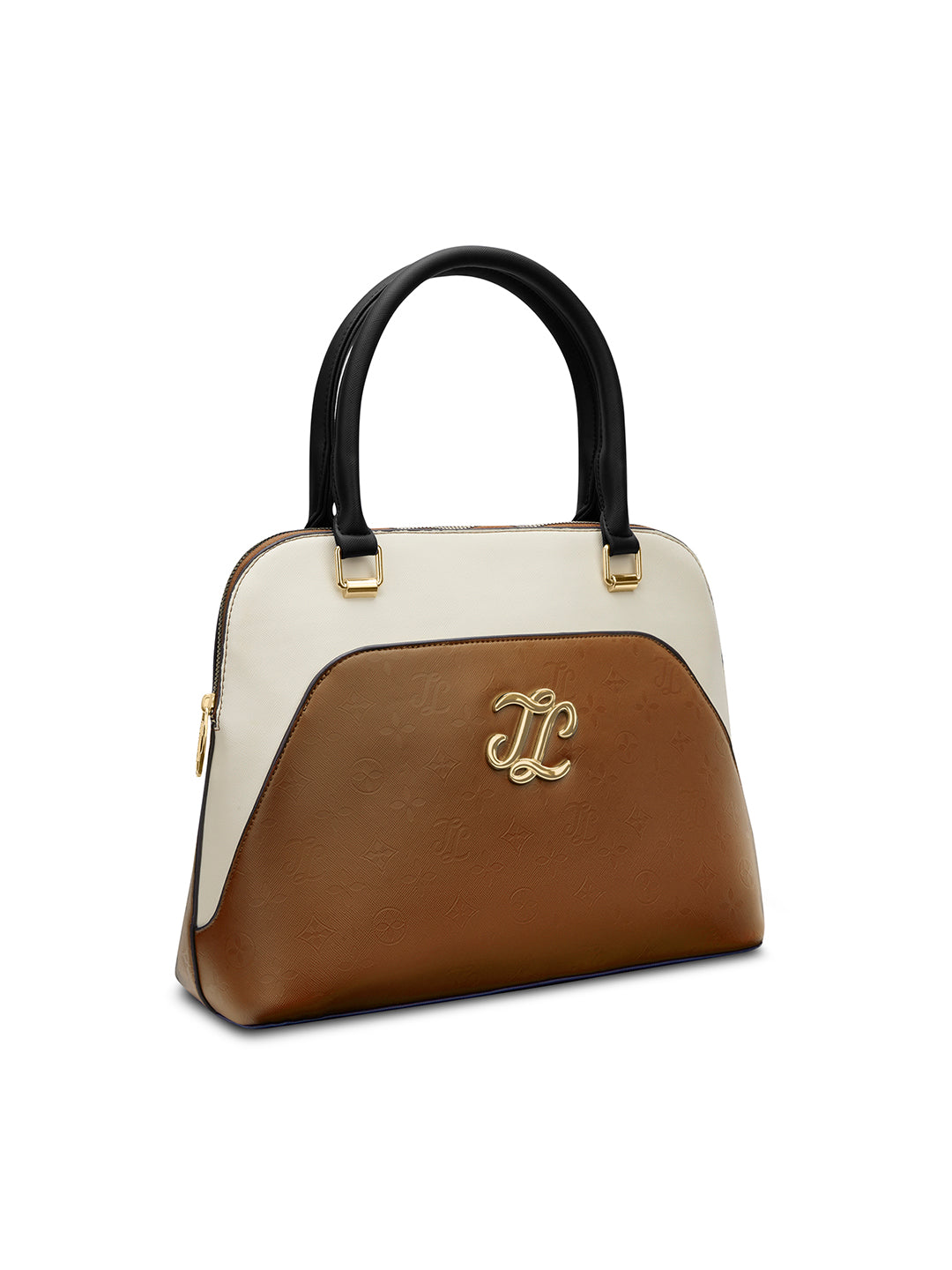 Aiken Colourblock Dome Medium Satchel Bag