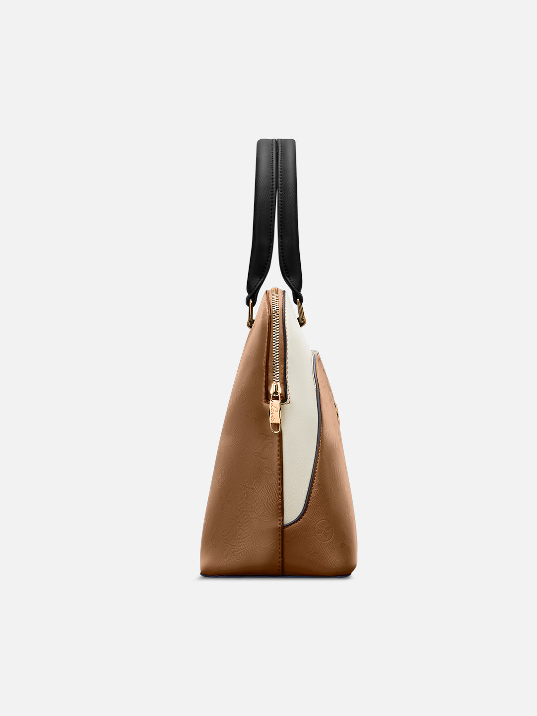 Aiken Colourblock Dome Medium Satchel Bag
