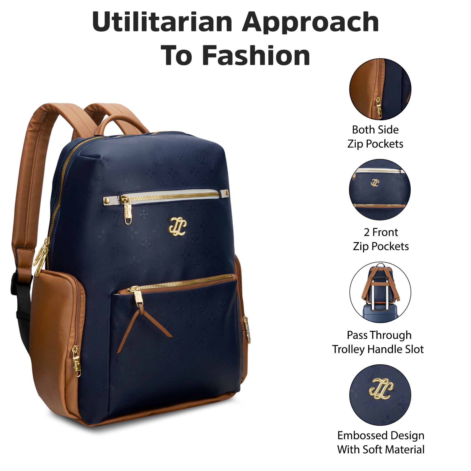 Colourblock Butte Large Backpack