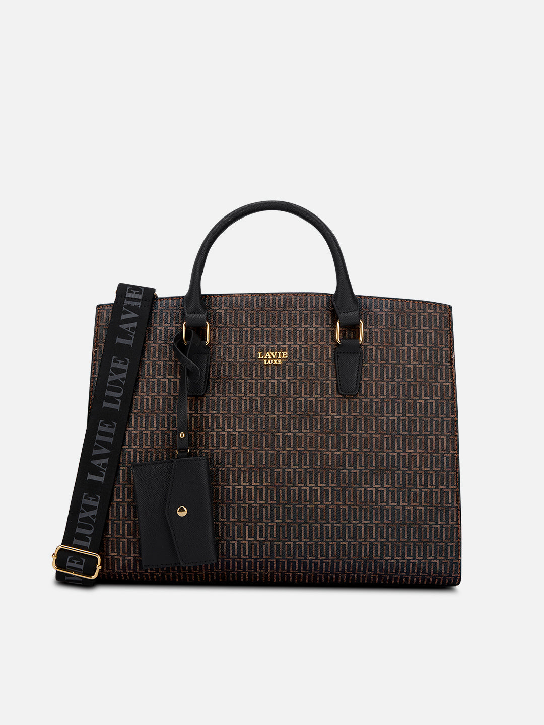 Monogram Ellon25 Large Satchel Bag